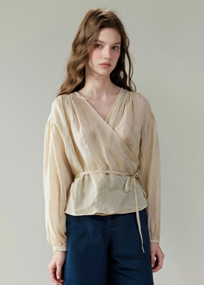 A Vintage Style Shirt with Delicate Timeless Details