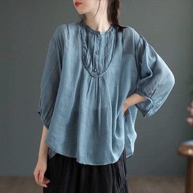 A Vintage Style Blouse with Delicate Timeless Details