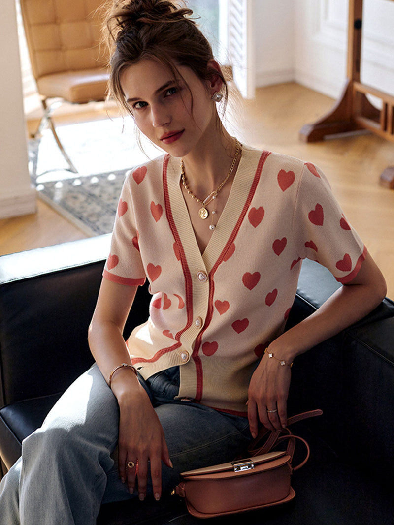 Vintage Inspired Cardigan with a Contemporary Edge