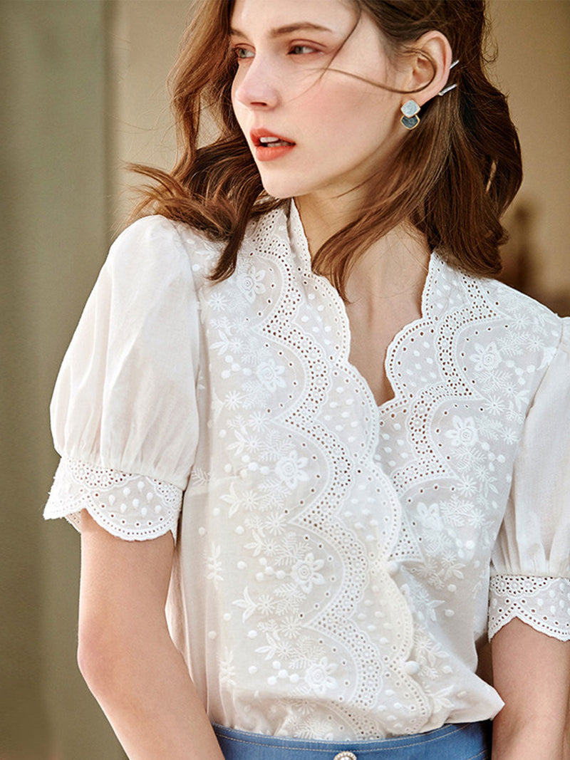 Well Tailored Shirt with a Graceful Silhouette
