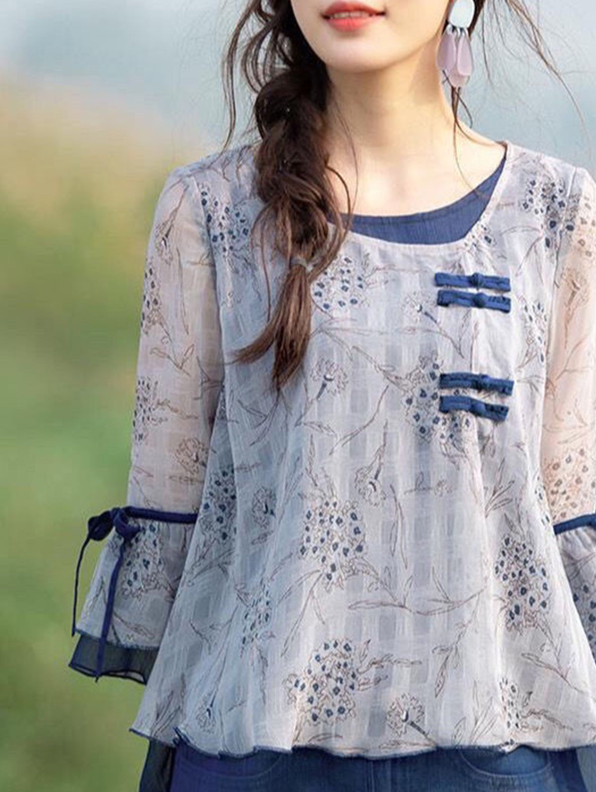 Vintage Inspired Top with a Contemporary Edge