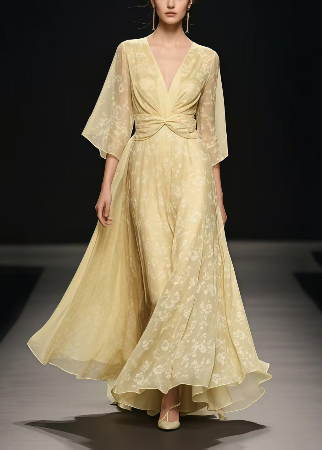 Classic Vintage Dress with a Flattering Fit