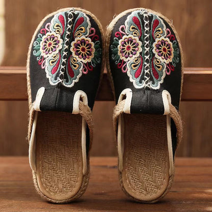 Vintage Inspired Orthopedic Flats