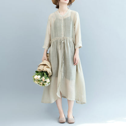 A Vintage Style Dress with Delicate Timeless Details