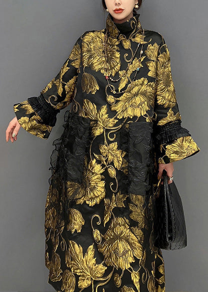 A Vintage Style Coat with Delicate Timeless Details