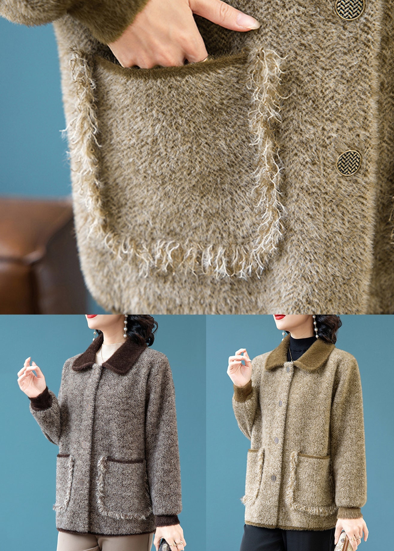 Vintage Inspired Coat with a Contemporary Edge