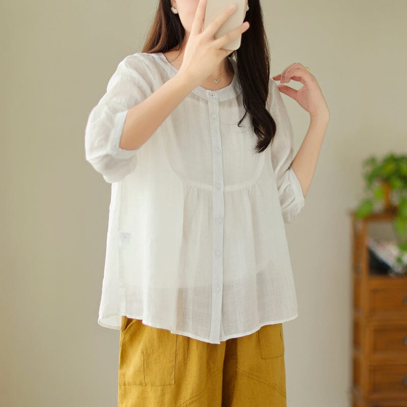 Beautifully Crafted Blouse in a Classic Style