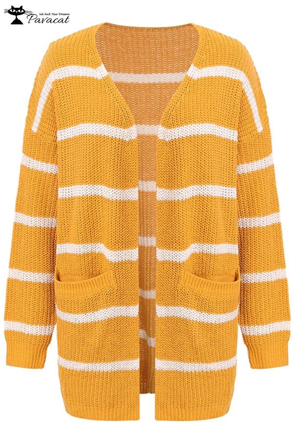 Well Tailored Cardigan with a Graceful Silhouette