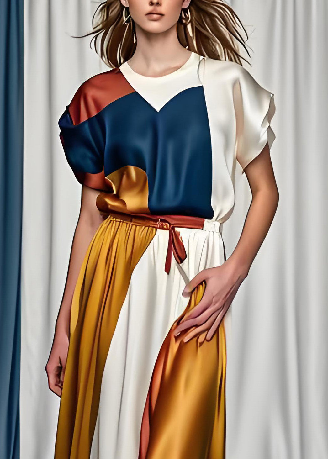 Elegantly Styled Dress for Everyday Wear