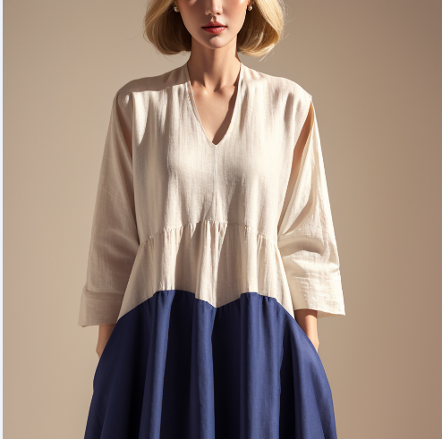 Beautifully Finished Dress in a Timeless Design