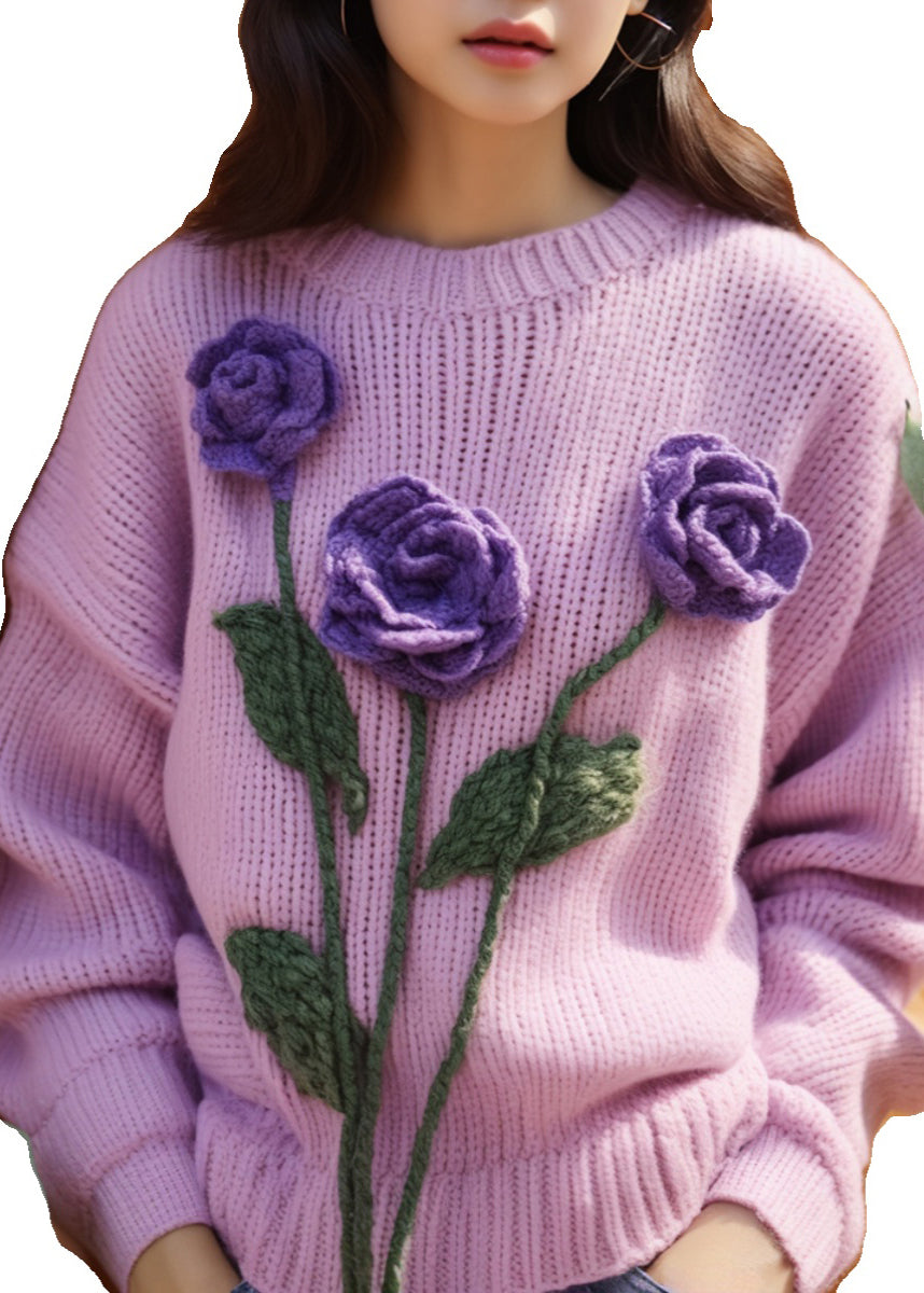 A Vintage Style Sweater with Delicate Timeless Details