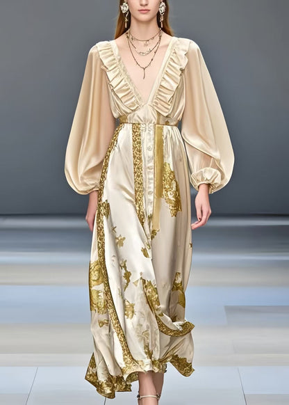 A Vintage Style Dress with Delicate Timeless Details
