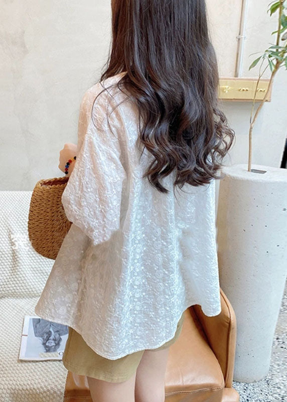 A Vintage Style Shirt with Delicate Timeless Details