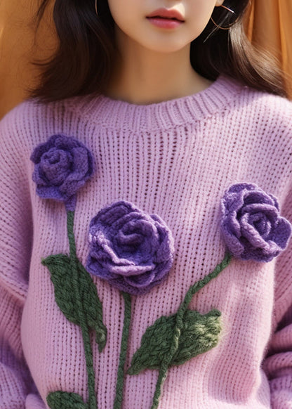 A Vintage Style Sweater with Delicate Timeless Details