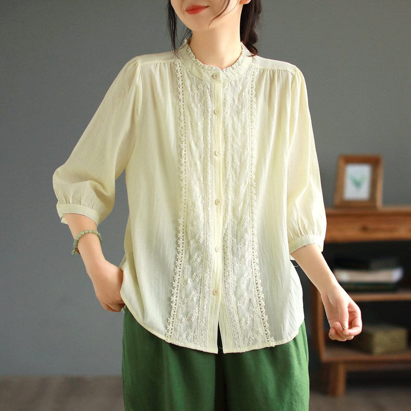 Beautifully Balanced Blouse with Timeless Character