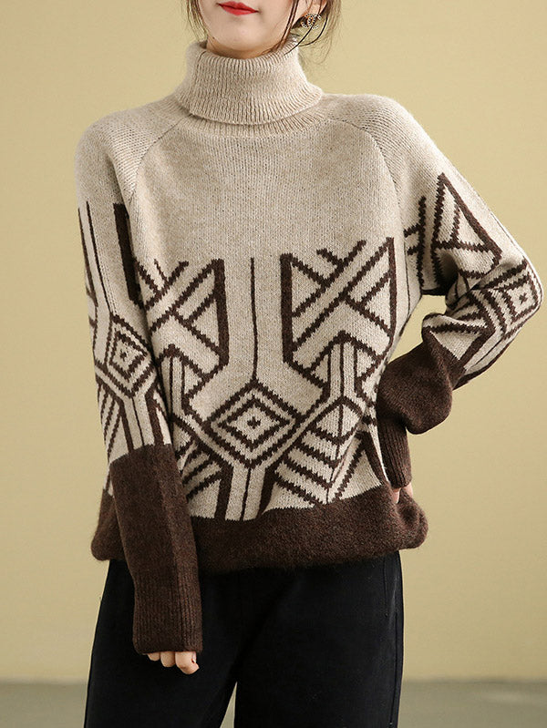 Vintage Inspired Sweater with a Contemporary Edge