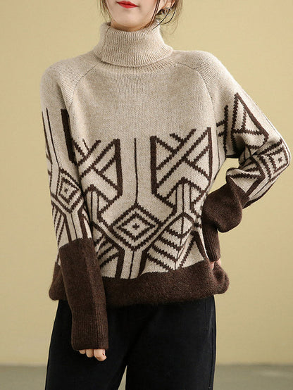 Vintage Inspired Sweater with a Contemporary Edge