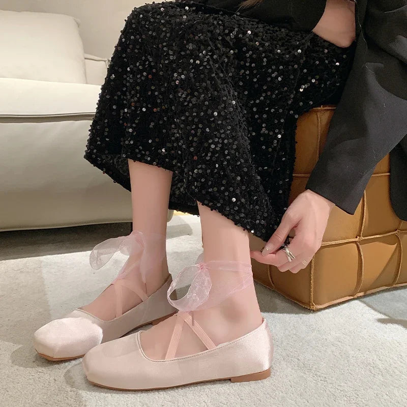 Graceful Orthopedic Flats for Modern Look