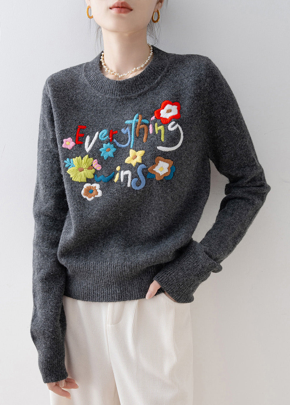 Polished Sweater with an Effortless Classic Look