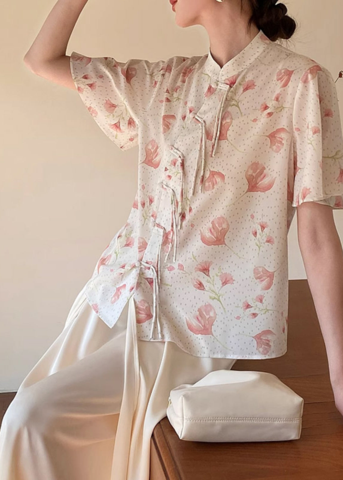 A Vintage Style Shirt with Delicate Timeless Details