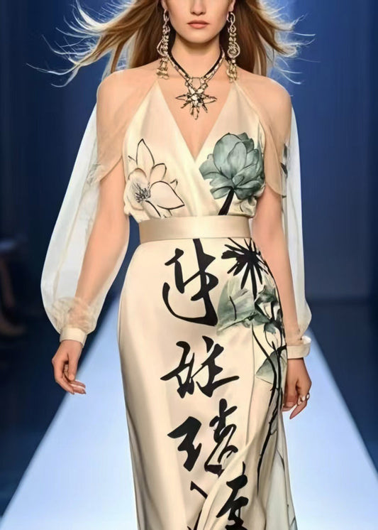 A Vintage Style Dress with Delicate Timeless Details