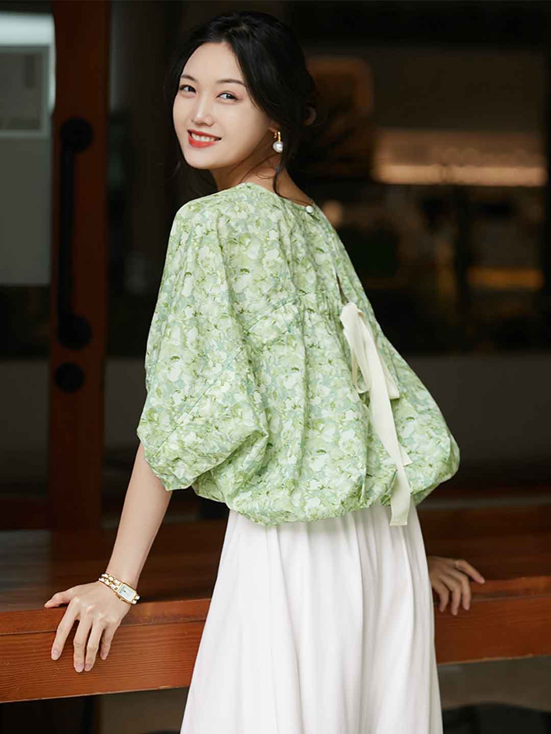 Beautifully Balanced Blouse with Timeless Character