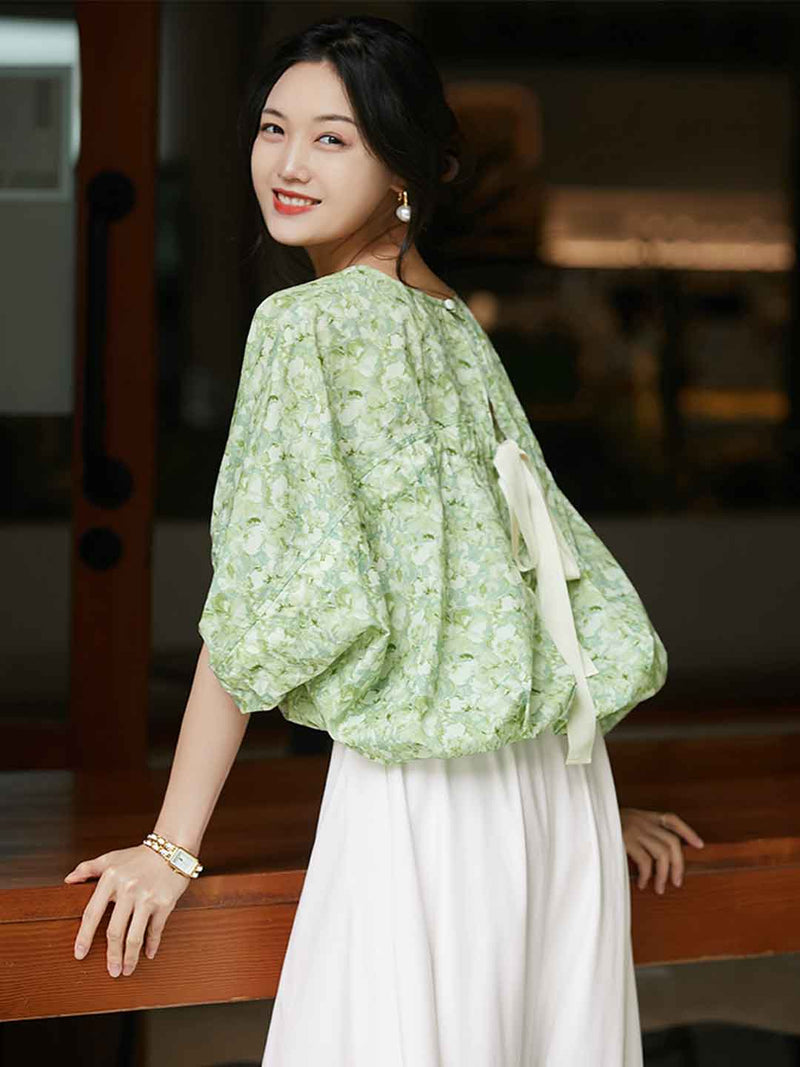 Beautifully Balanced Blouse with Timeless Character