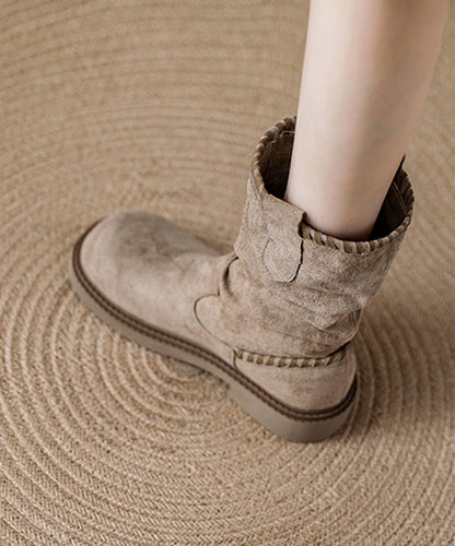 Classic Orthopedic Boots with Timeless Style