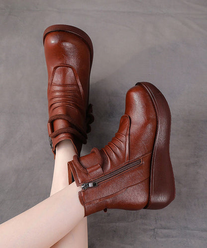 Chic Orthopedic Boots with Unique Design