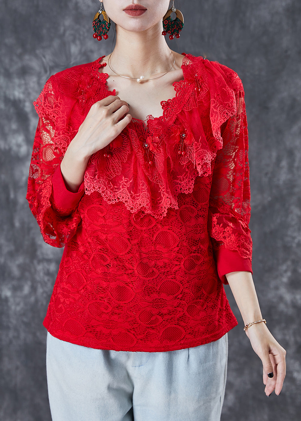 A Vintage Style Shirt with Delicate Timeless Details