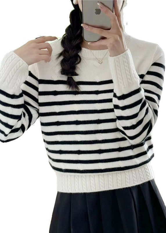 A Vintage Style Sweater with Delicate Timeless Details