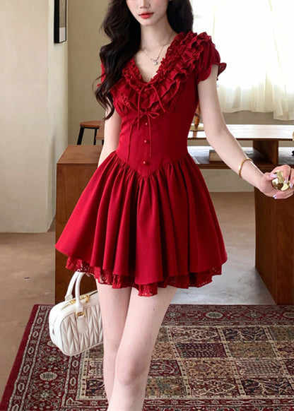 A Vintage Style Dress with Delicate Timeless Details