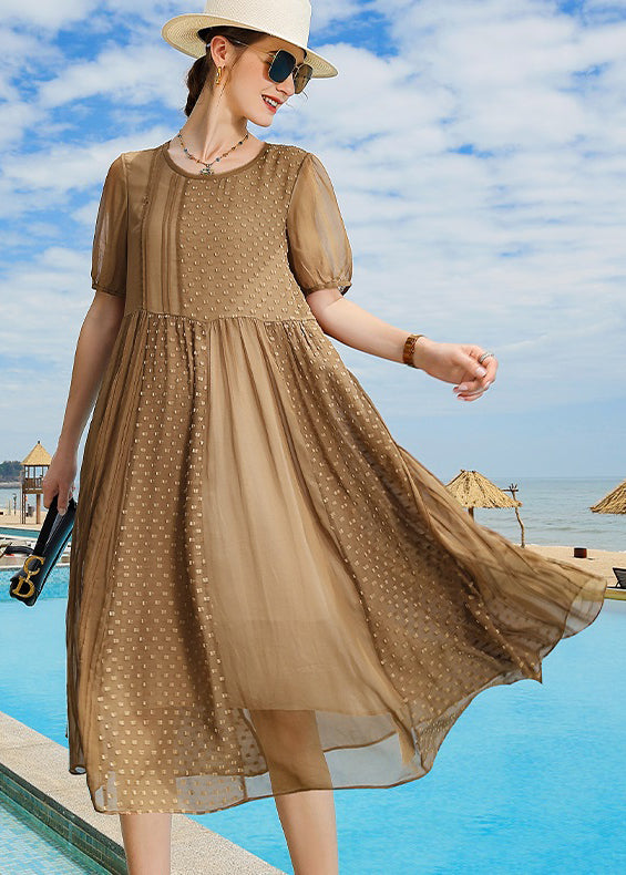 A Vintage Style Dress with Delicate Timeless Details