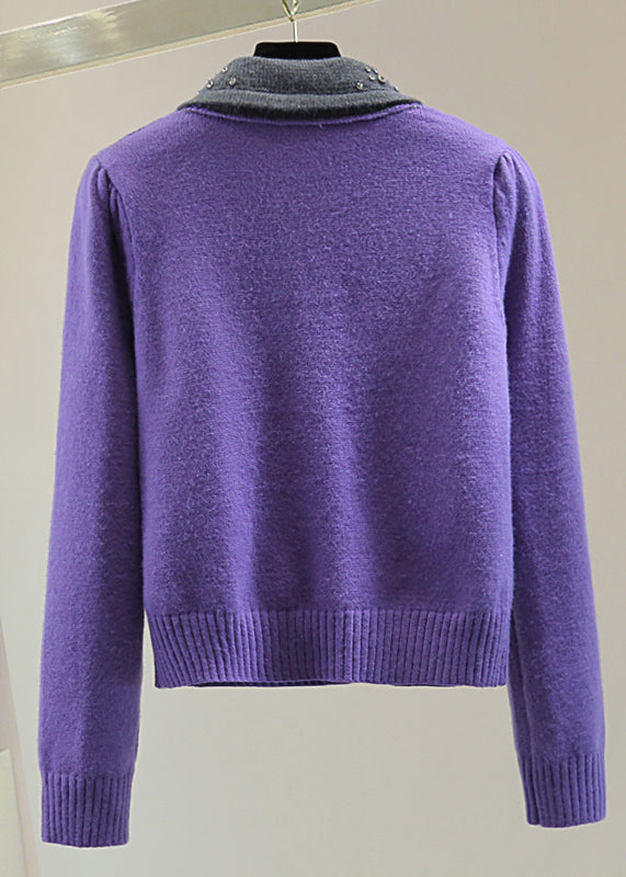 Vintage Inspired Sweater with a Contemporary Edge