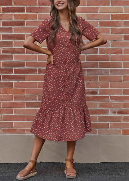 Classic Vintage Dress with a Flattering Fit