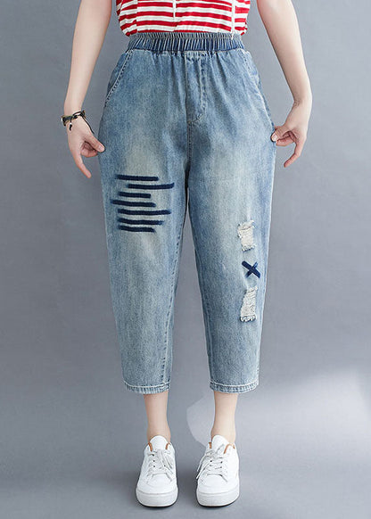 A Vintage Style Pants with Delicate Timeless Details