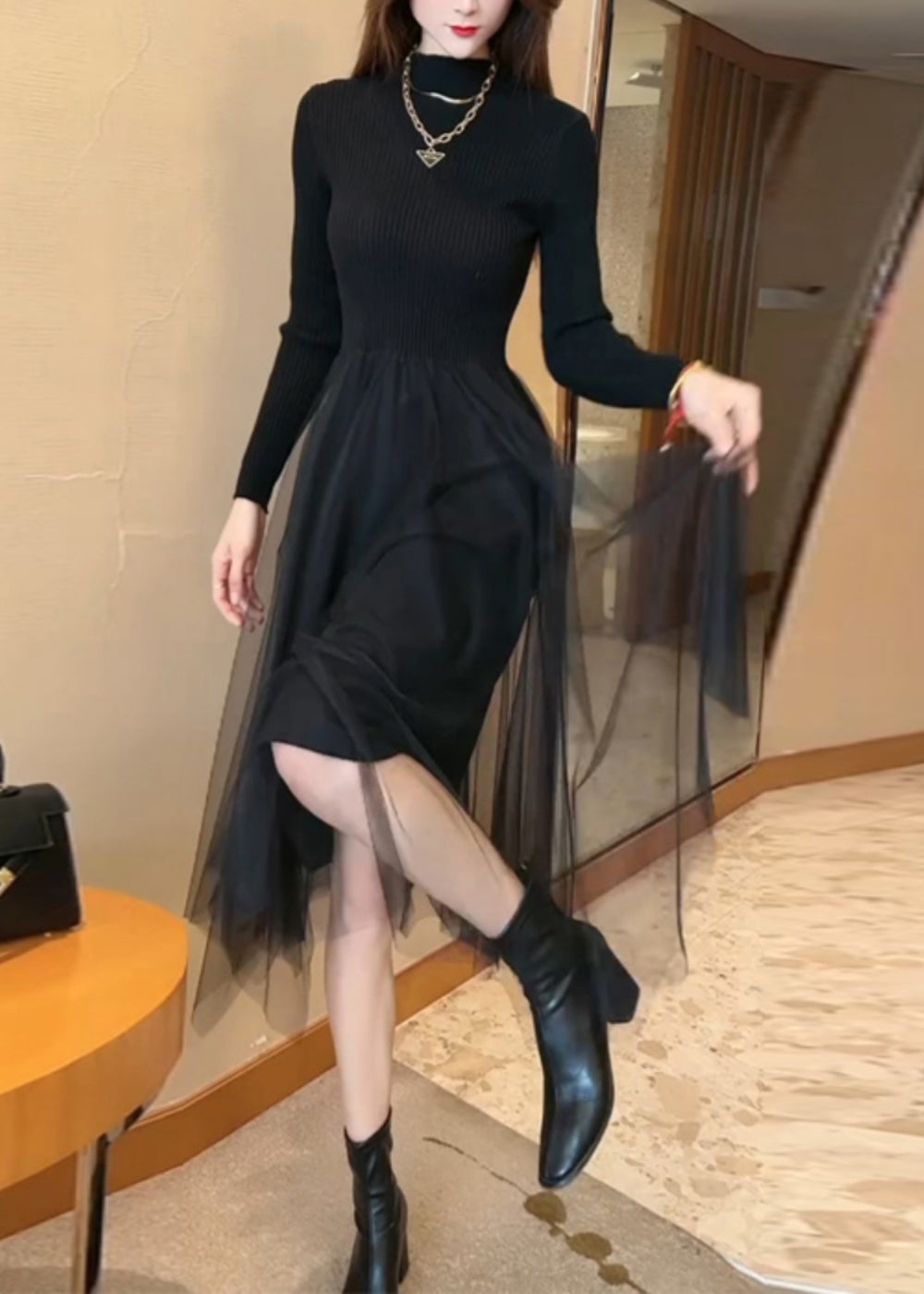Vintage Inspired Sweater with a Contemporary Edge