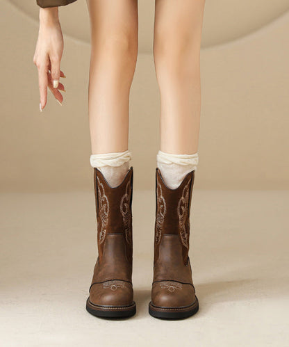 Vintage Inspired Orthopedic Boots