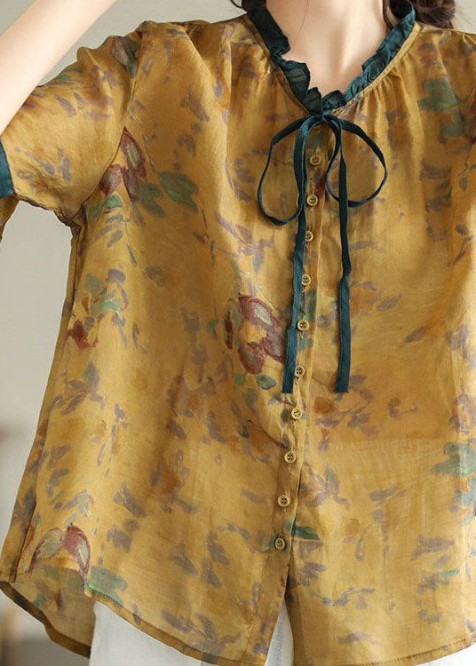 Vintage Inspired Blouse with a Contemporary Edge