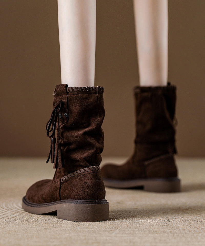 Classic Orthopedic Boots with Timeless Style