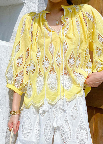 A Vintage Style Shirt with Delicate Timeless Details