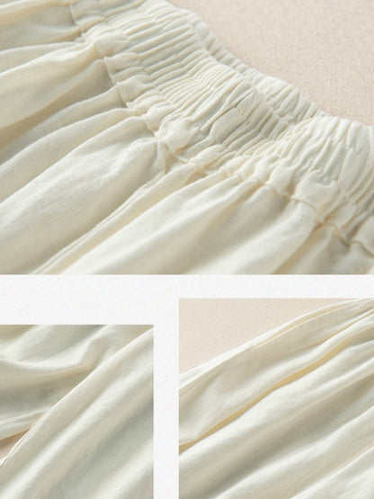 A Vintage Style Pants with Delicate Timeless Details