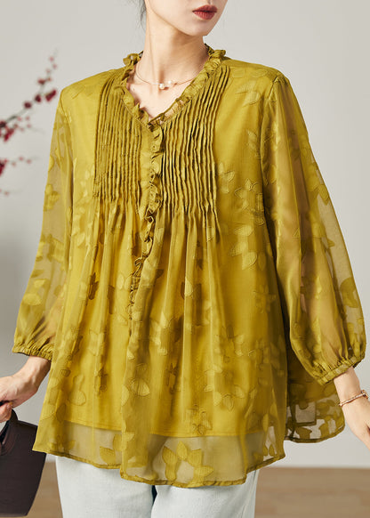 Well Tailored Shirt with a Graceful Silhouette