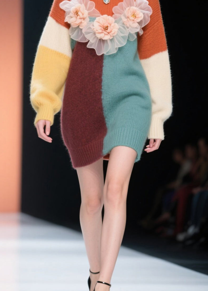 Vintage Inspired Sweater with a Contemporary Edge