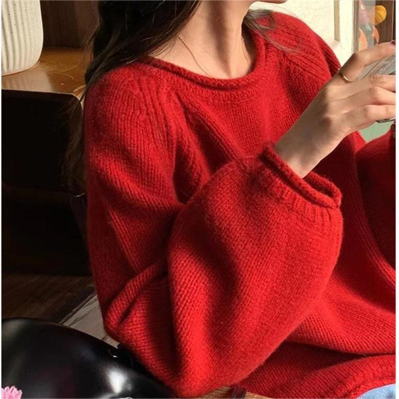 Classic Vintage Sweater with a Flattering Fit