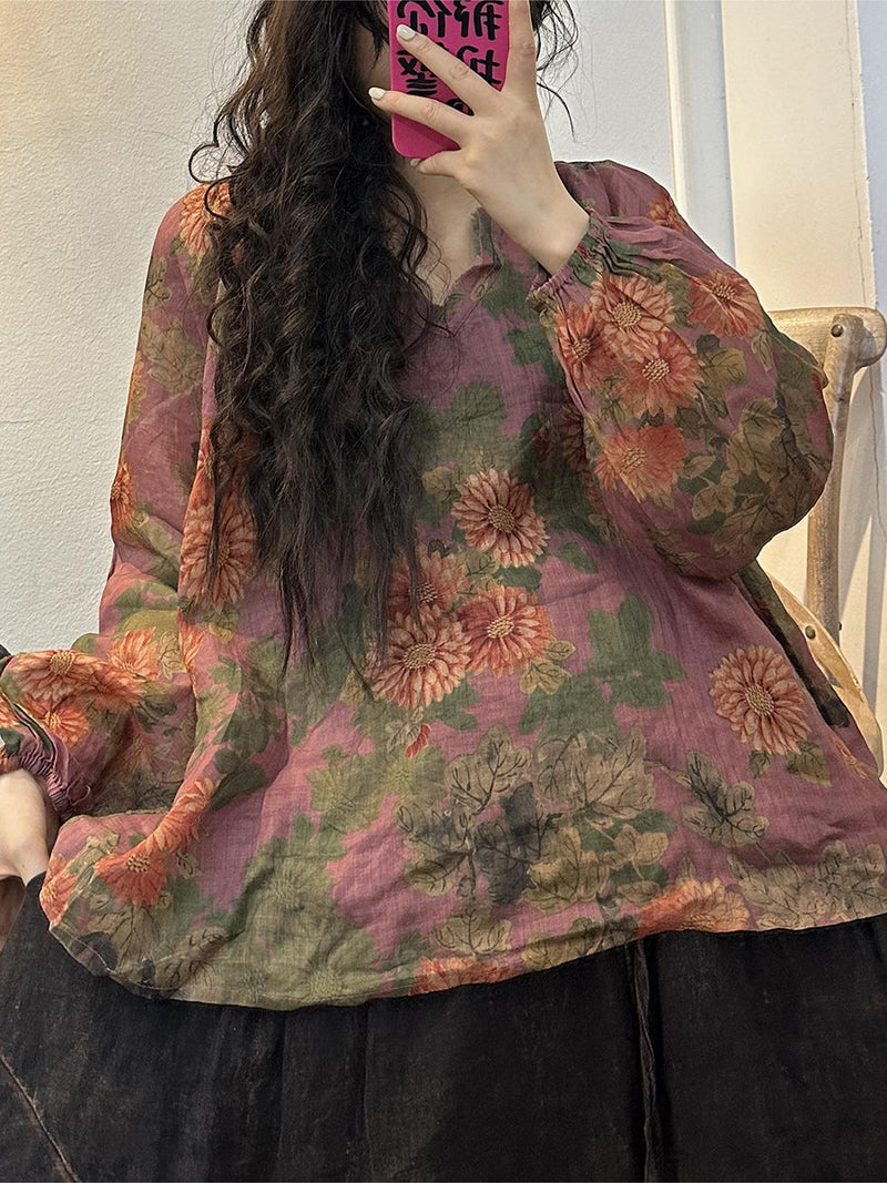 Vintage Inspired Pullover with a Contemporary Edge