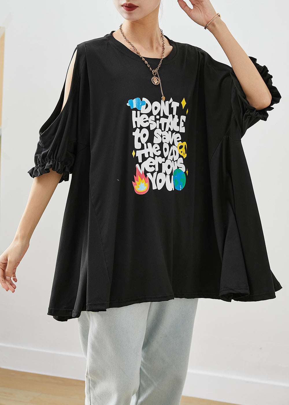 Gracefully Styled Top for Any Occasion