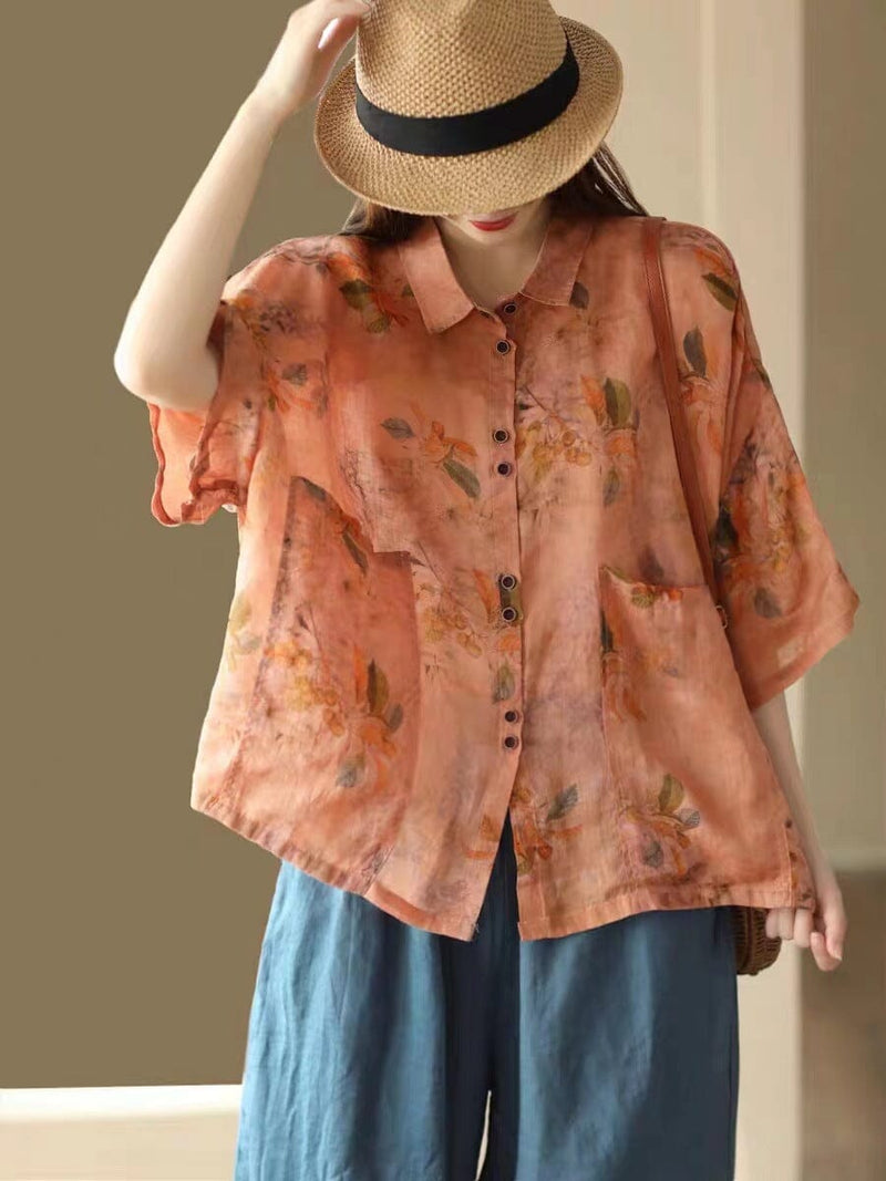 Classic Vintage Blouse with a Flattering Fit