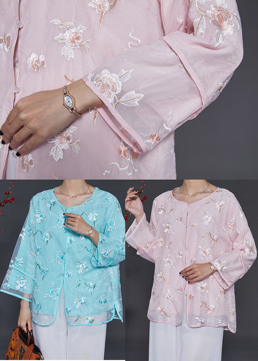 Classic Vintage Blouse with a Flattering Fit