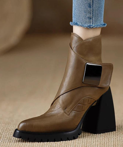 Vintage Inspired Orthopedic Boots